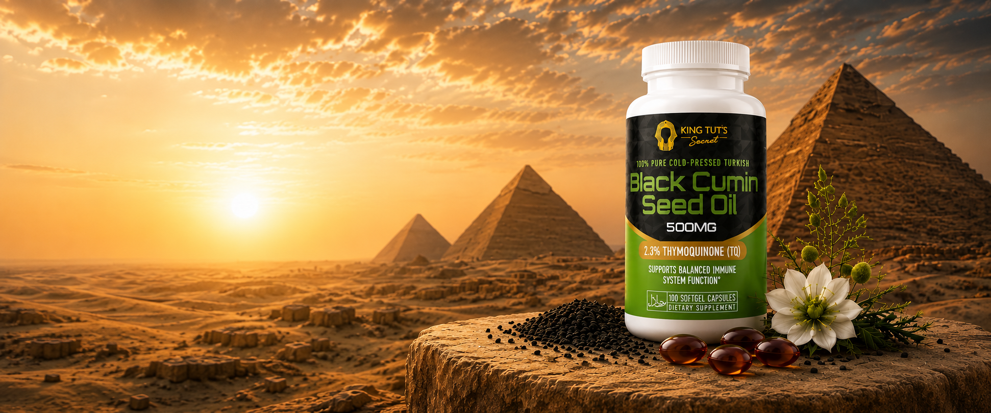 King Tut's Secret Black Cumin Seed Oil